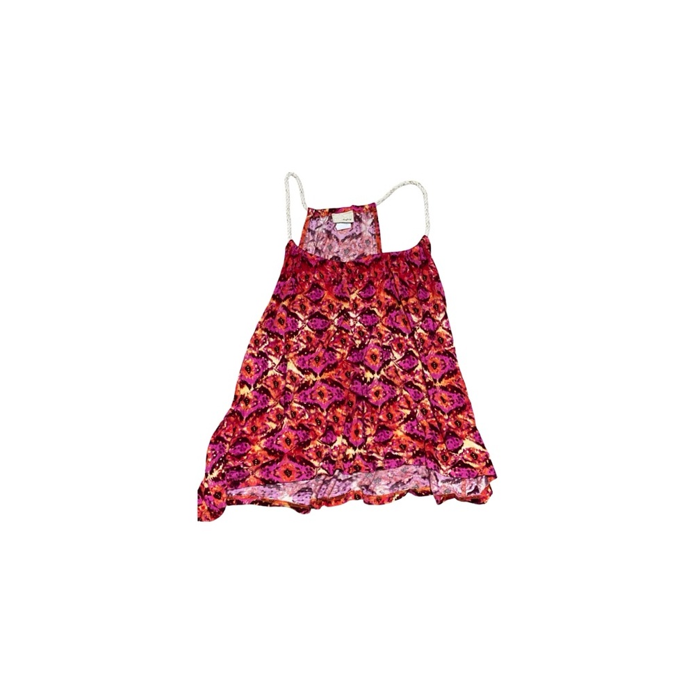 Daytrip Pink and Orange Floral Top